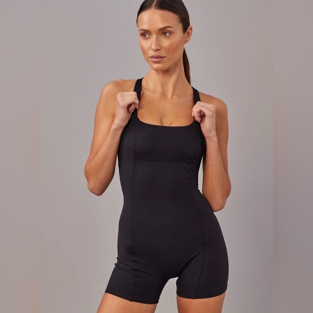 Monday Swimwear Black Bodysuit